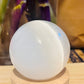Selenite Sphere Multicolour Lamp