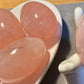 Rose Quartz Crystal Eggs