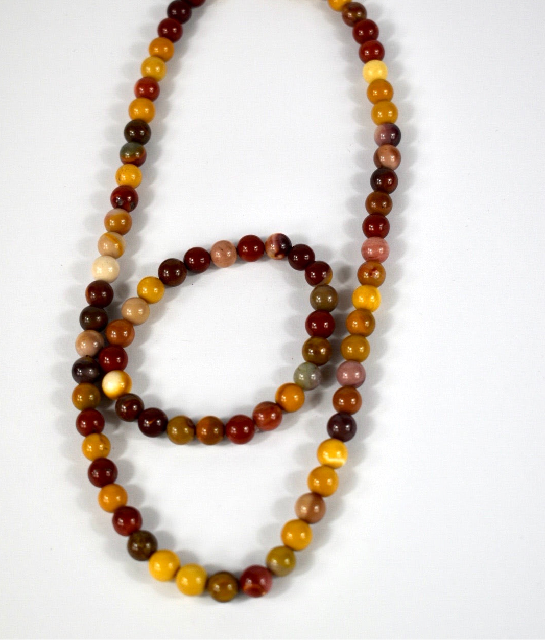 Unisex Mookaite 8mm Unisex Necklace