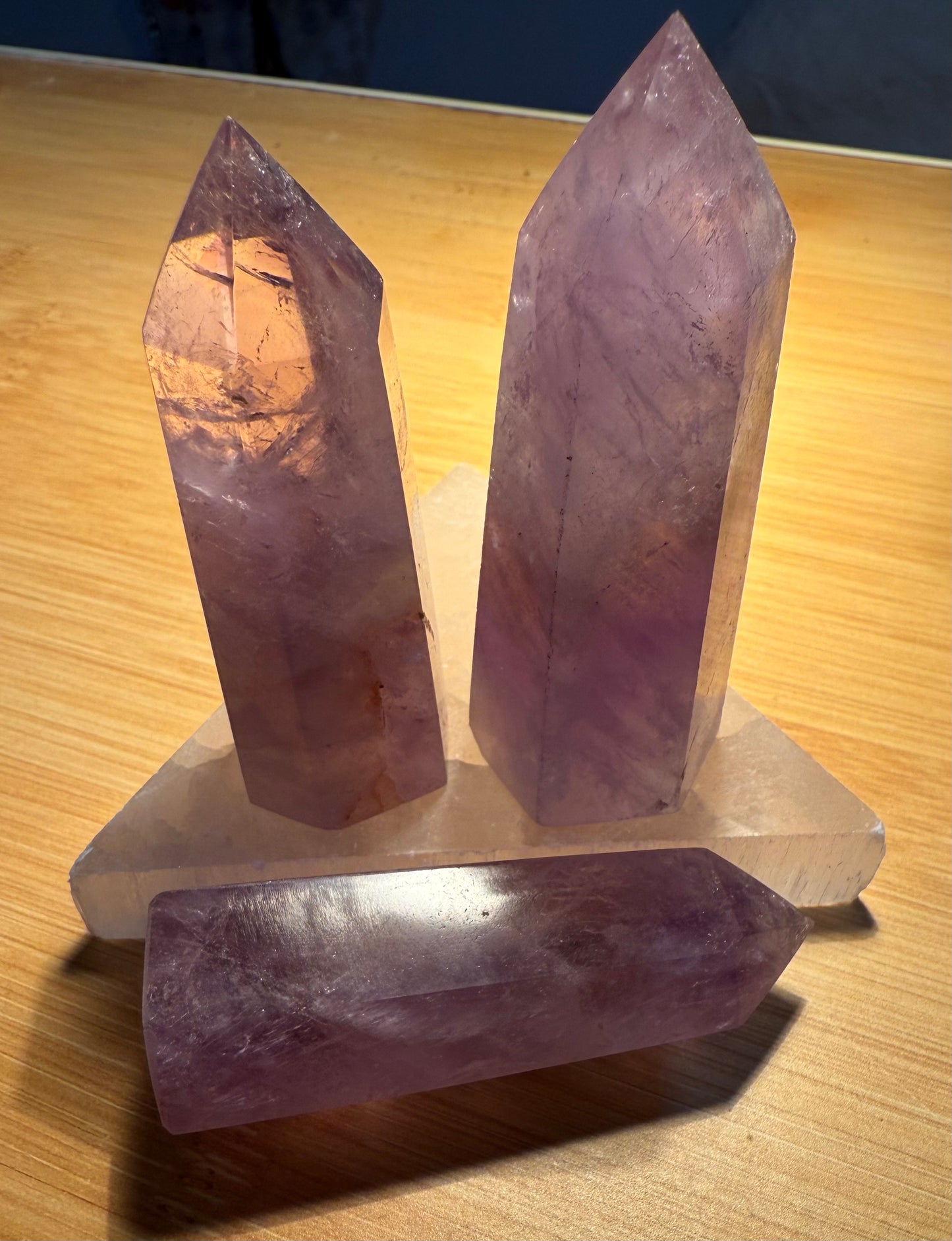 Amethyst Crystal Towers 6cm to  7 cm Approx