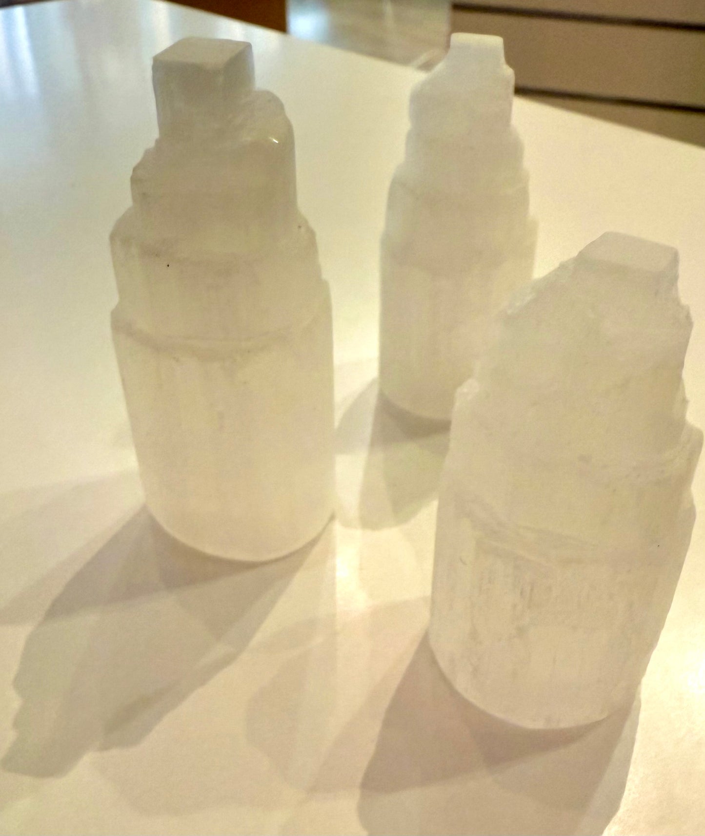 Selenite Tower, 6/7cm