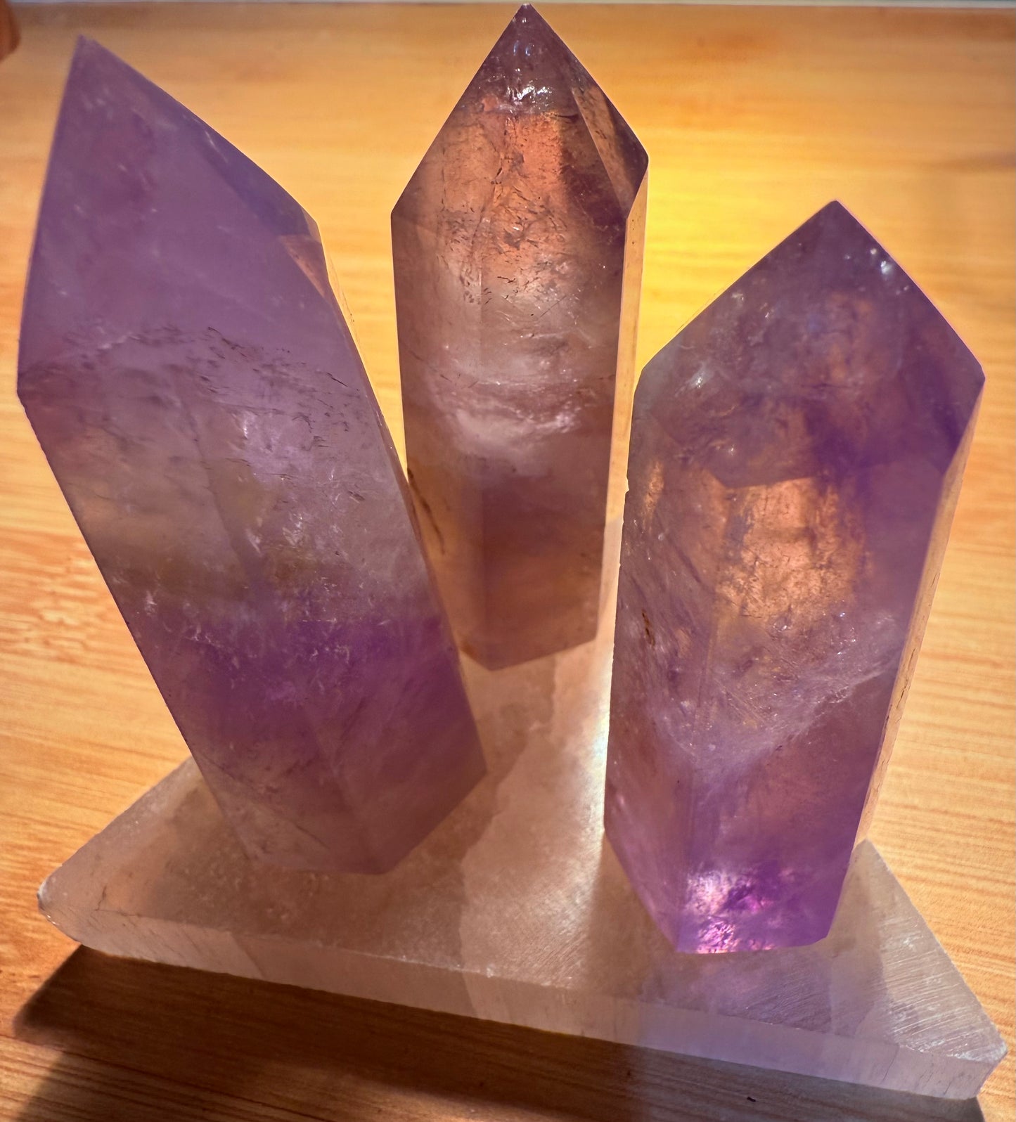 Amethyst Crystal Towers 6cm to  7 cm Approx
