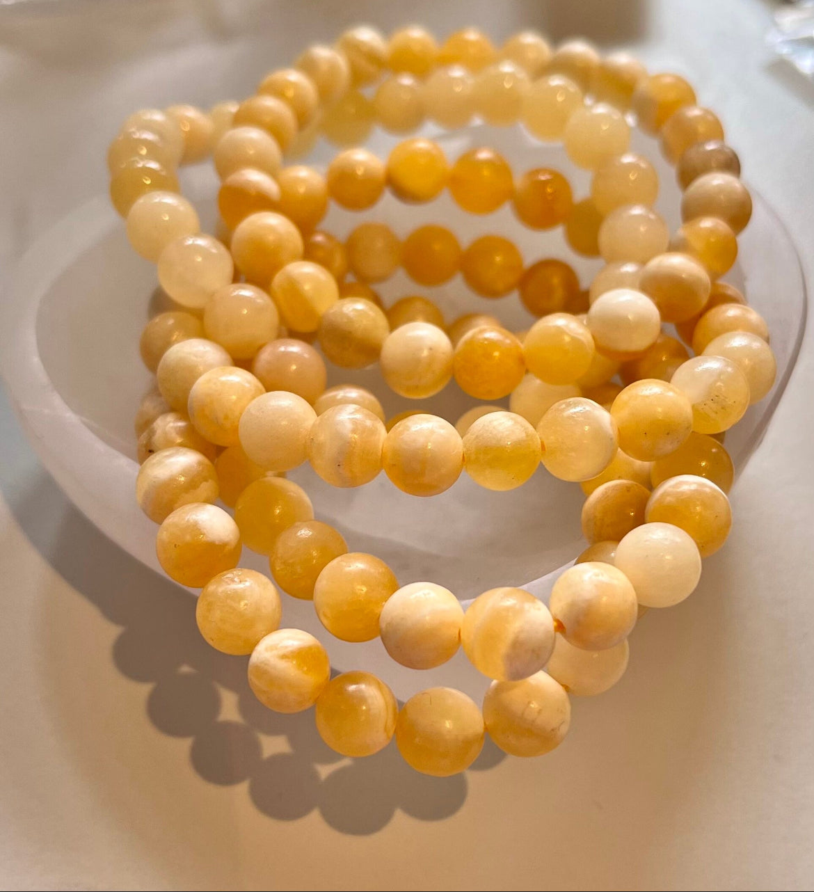 Yellows Calcite 8mm