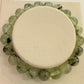 Prehnite Bracelet 12mm, Healing for Healers