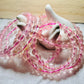 Rose Quartz with Fire Quartz Inclusion