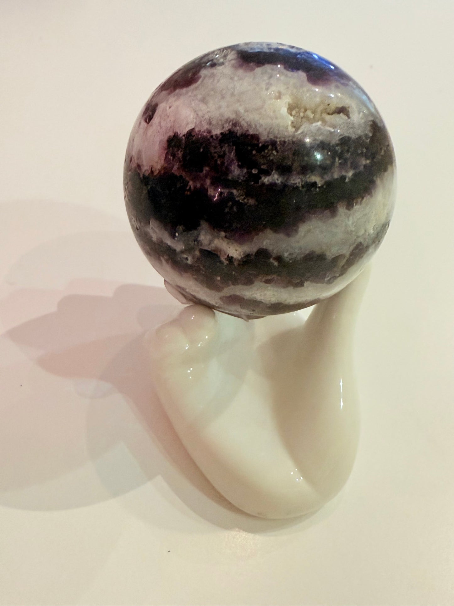 Purple Fluorite Sphere