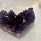 Beautiful Dark Amethyst Cluster Heart