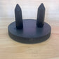 Crystal Ring Holder, Shungite and Black Obsidian