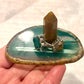 Agate Rings Holder