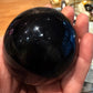 Obsidian Crystal Sphere