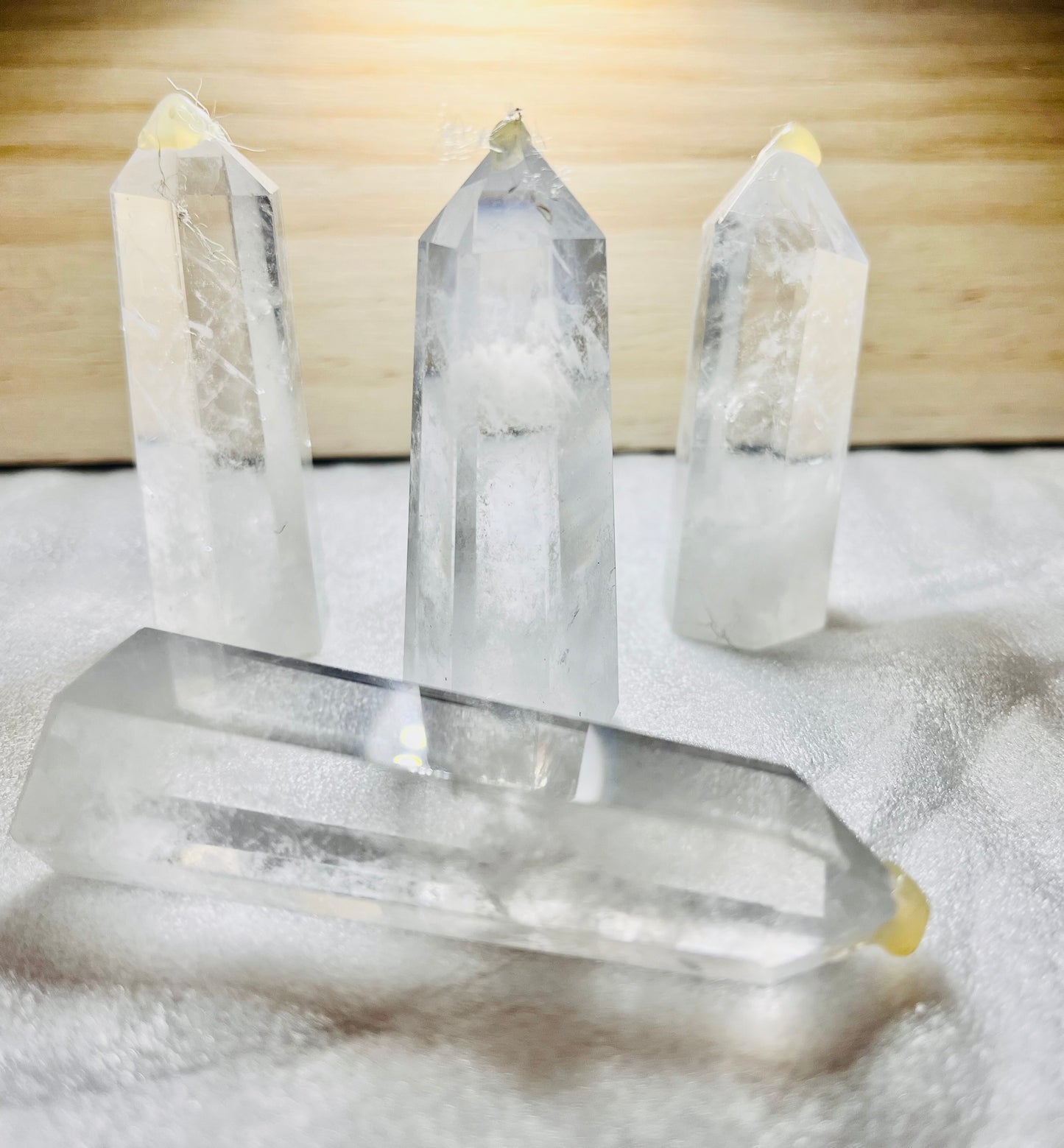 Clear Quartz Towers