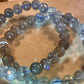 Natural Labradorite Beaded Stretchy Bracelet