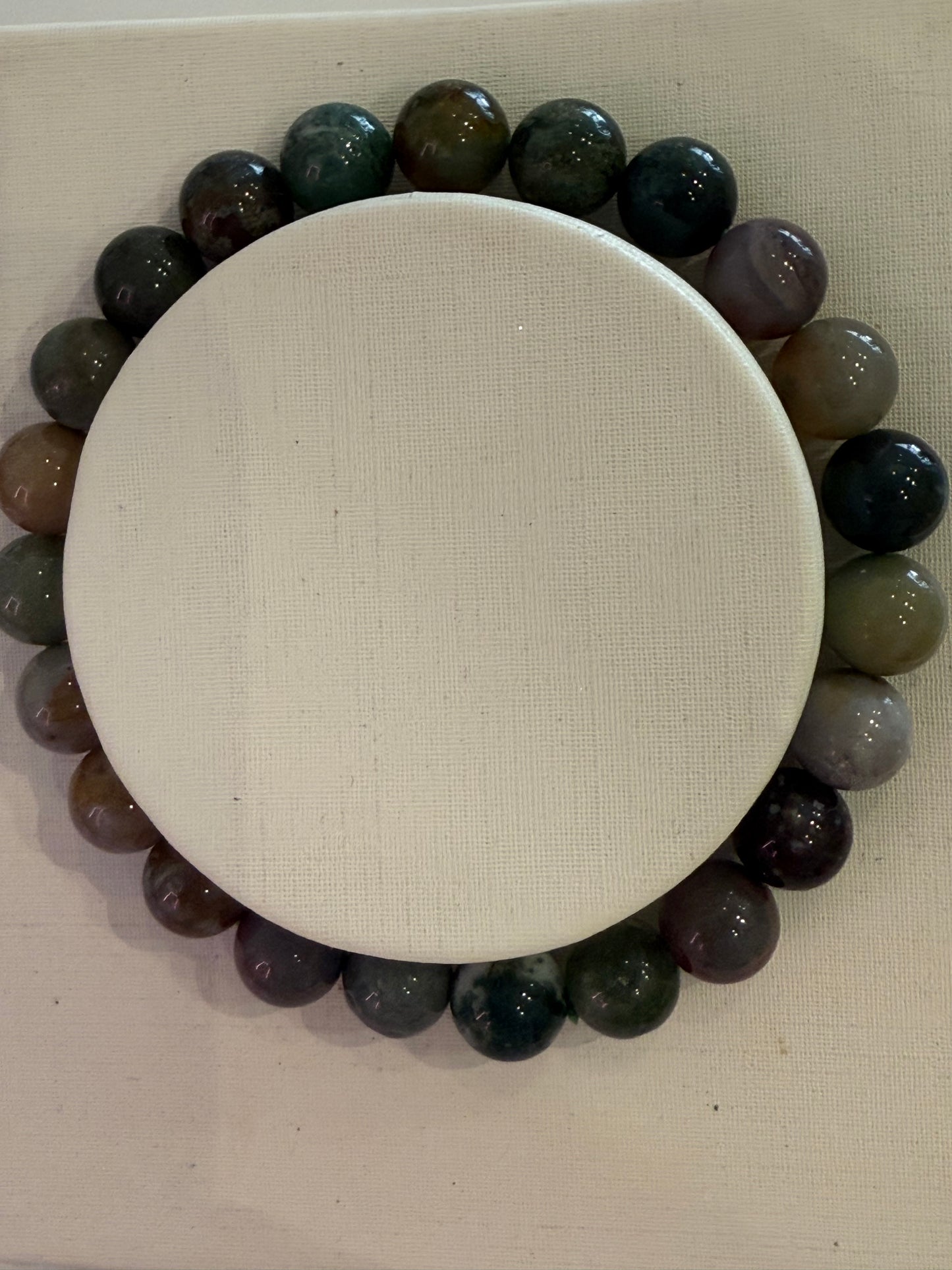 Indian Agate 8mm Bracelet