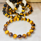 Yellow Tiger Eye 10mm Unisex Bracelet