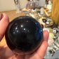 Obsidian Crystal Sphere
