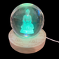 3D Buddha Glass Sphere Multicolour Lamp