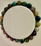 Indian Agate 8mm Bracelet