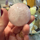 Rose Quartz Crystal Sphere