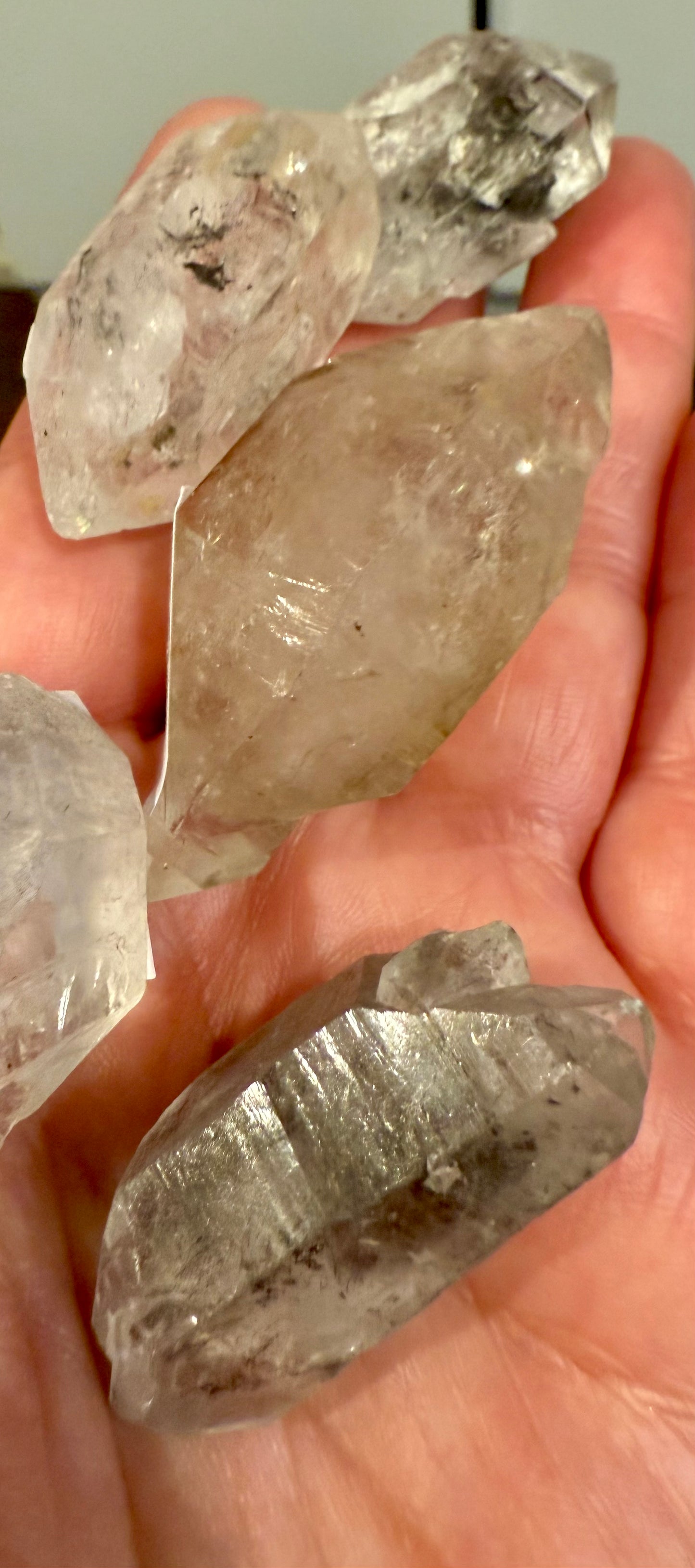 Herkimer Diamond Double Points