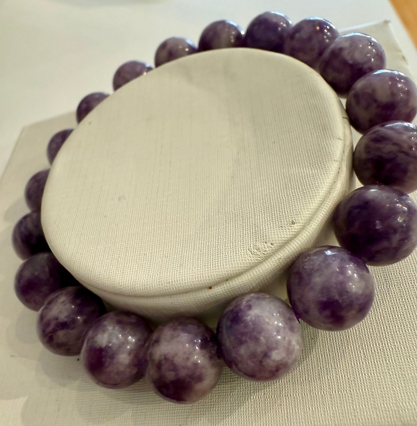 Dark Lepidolite 10mm Bracelet