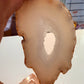 Natural Druzzy Agate Slices