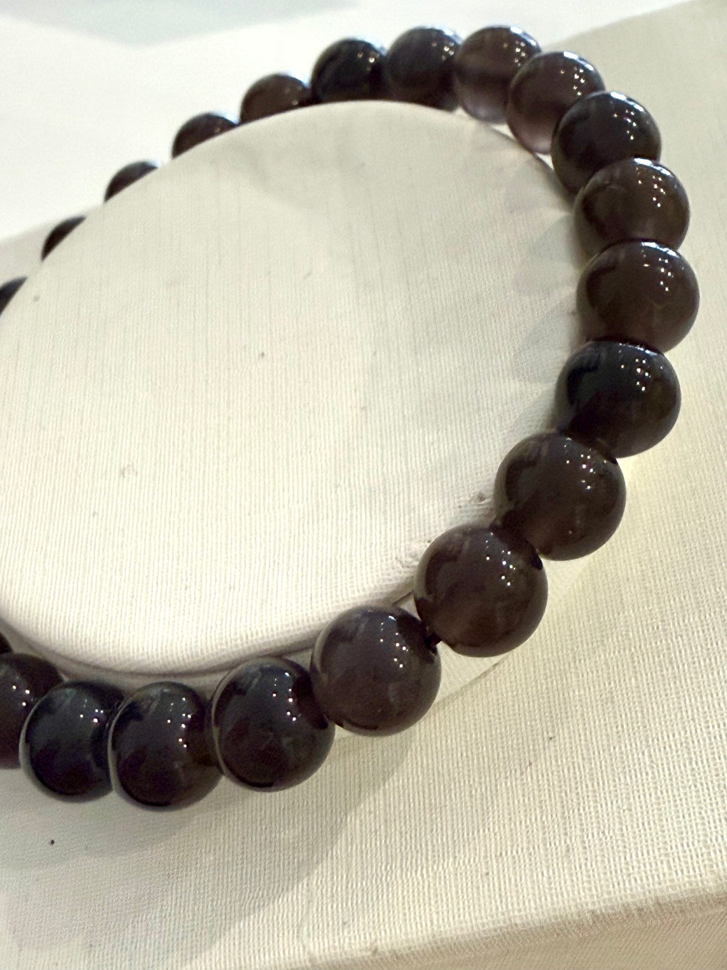 Ice Obsidian 8mm Bracelet