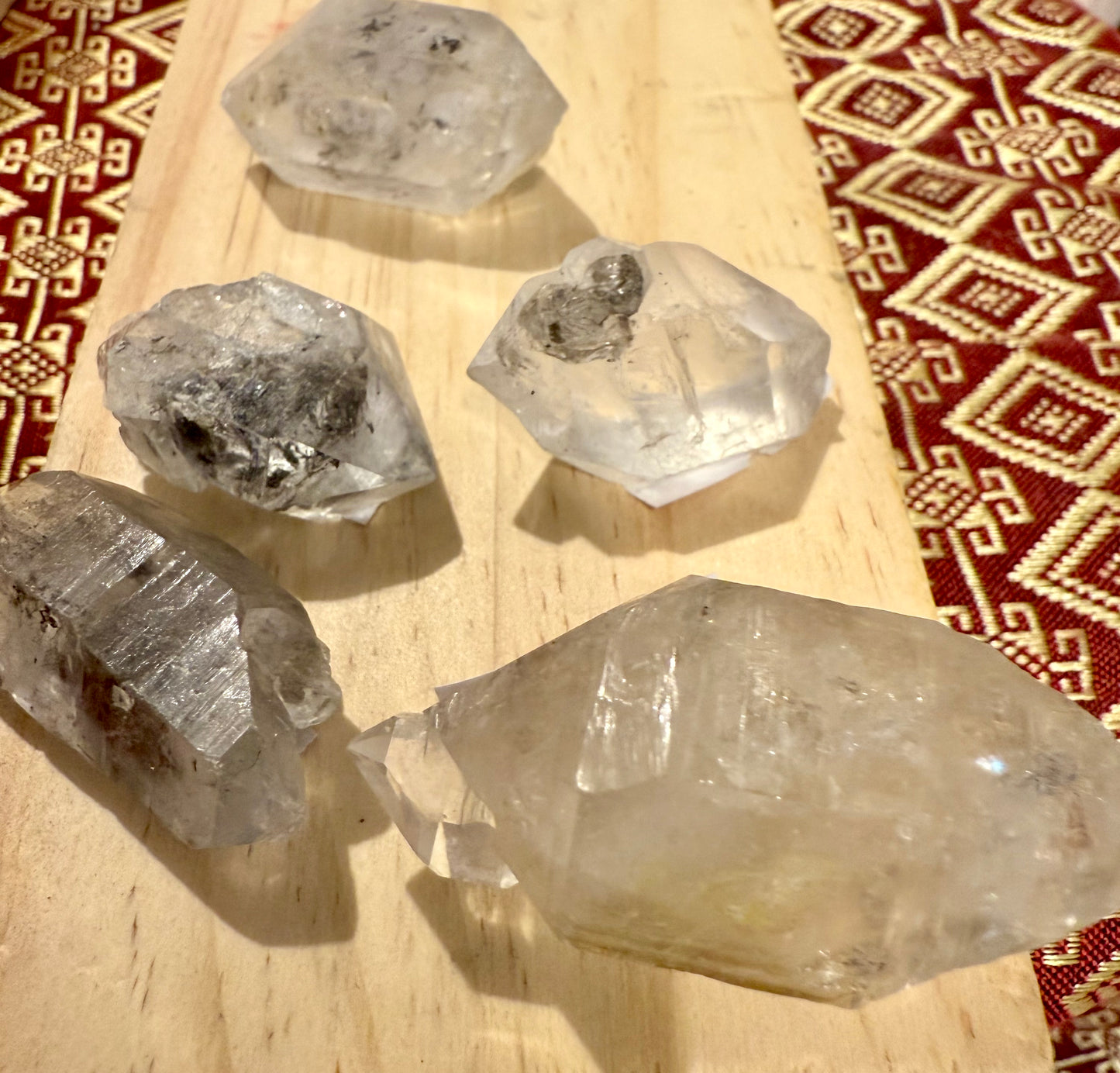 Herkimer Diamond Double Points