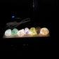 Lovely Crystal Night Light – USB Powered Tri-Colour Lamp with Natural Healing Crystals