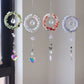 Crystal  Ring Suncatcher – Handmade Hanging Light Catcher