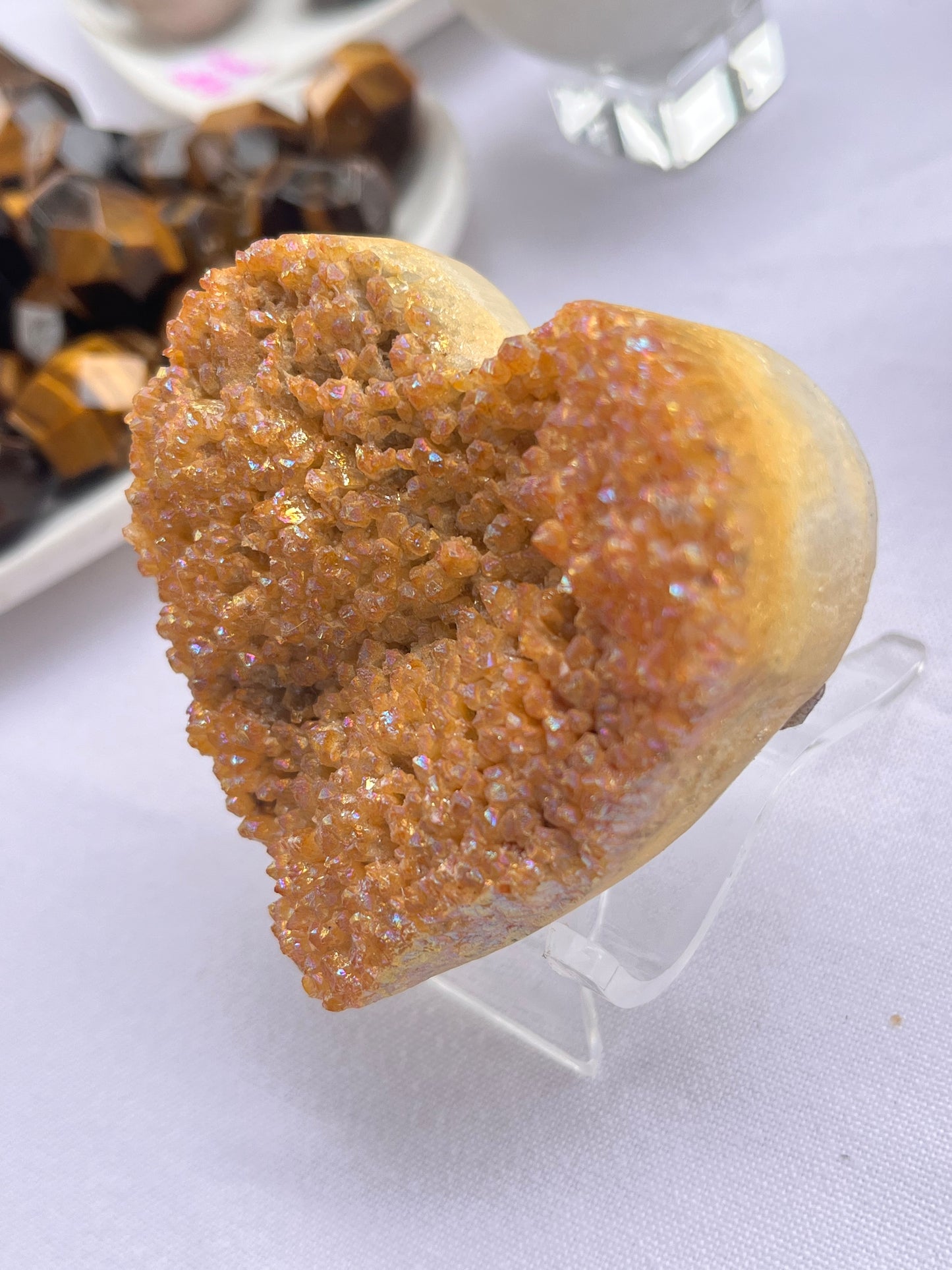 Aura Quartz Heart