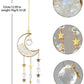 Moon Crystal Suncatcher Clear Quartz Stone of Calm