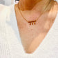 Angel Numbers Necklaces, Gold Plated 18K