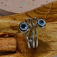 Double Evil Eye Rings