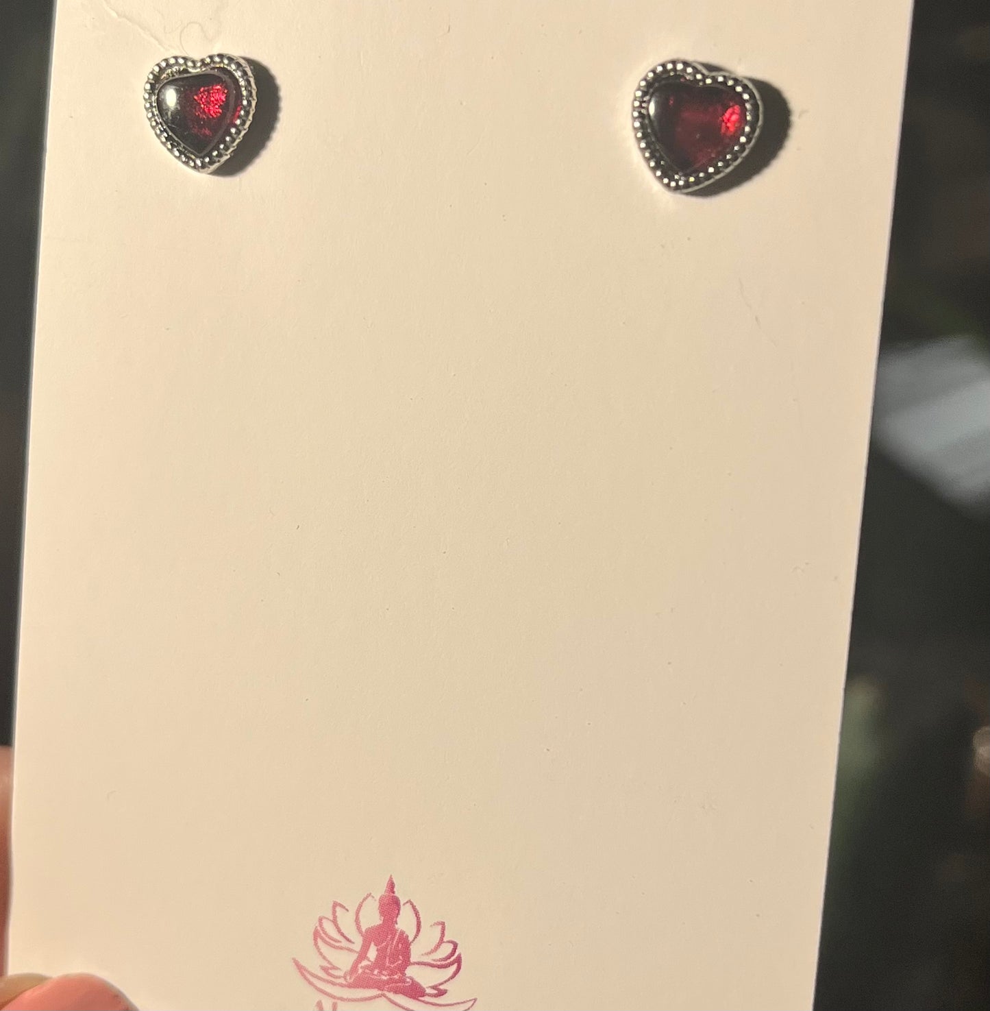 Stunning S925 Garnet Earrings