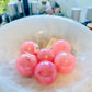 Aura Rose Quartz Small Spheres