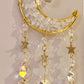 Moon Crystal Suncatcher Clear Quartz Stone of Calm