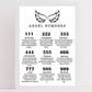 Angel Numbers Necklaces, Gold Plated 18K