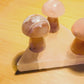 Flower Agate Mushroom carvings