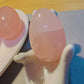 Rose Quartz Crystal Eggs