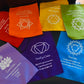 Large Seven Chakra Prayer Flags Banner Wall Hanging