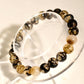 Black Dragon Vein Agate Bracelet