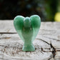 Handmade Guardian Angel Carving Crystal