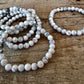 6mm Howlite Bracelet