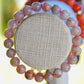 Flower Agate 8mm Bracelet