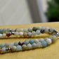 Amazonite Mala Necklace , Gemstone Bracelet