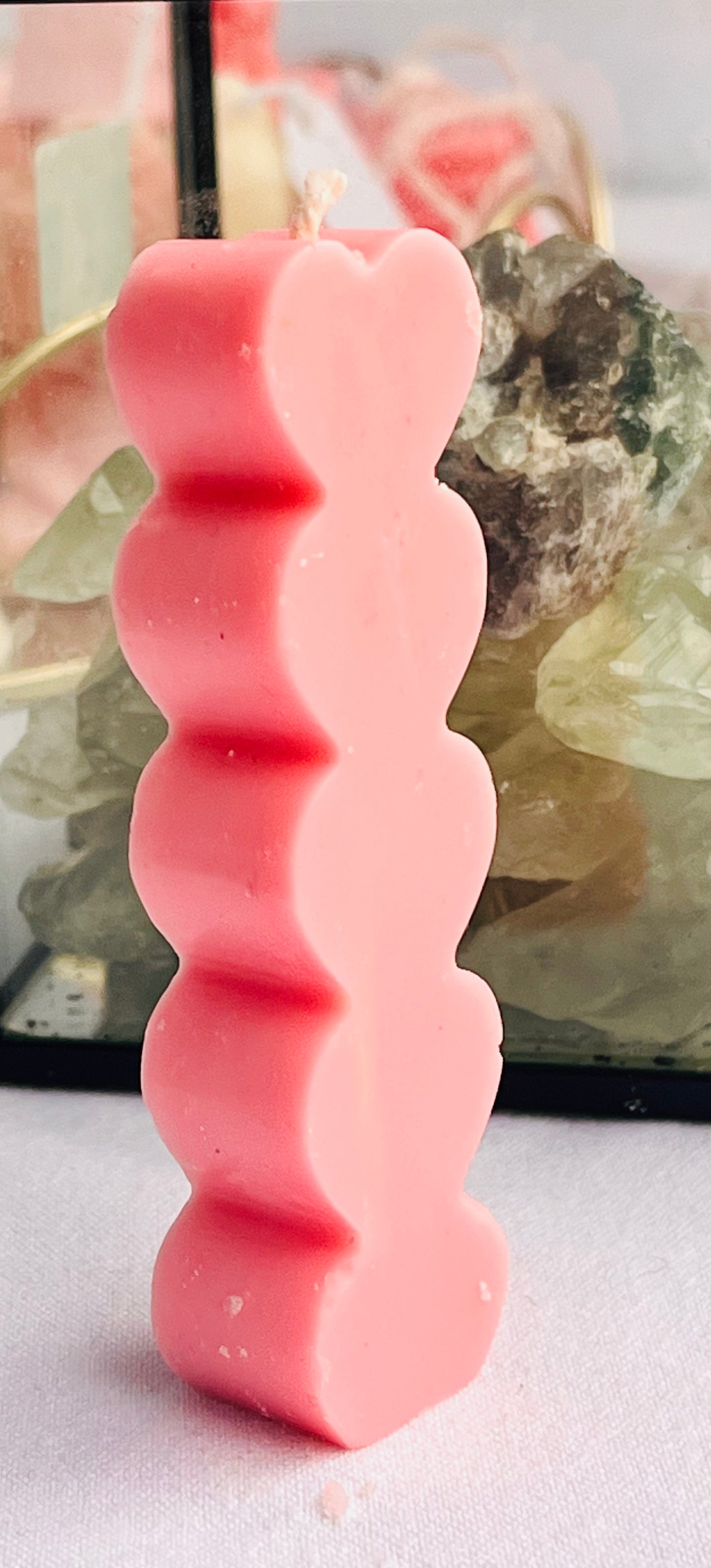 Love hearts Stand Candles