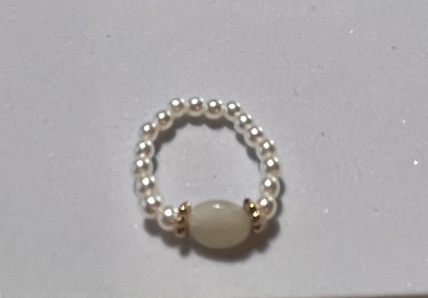 Pearl Rings with Gemstones