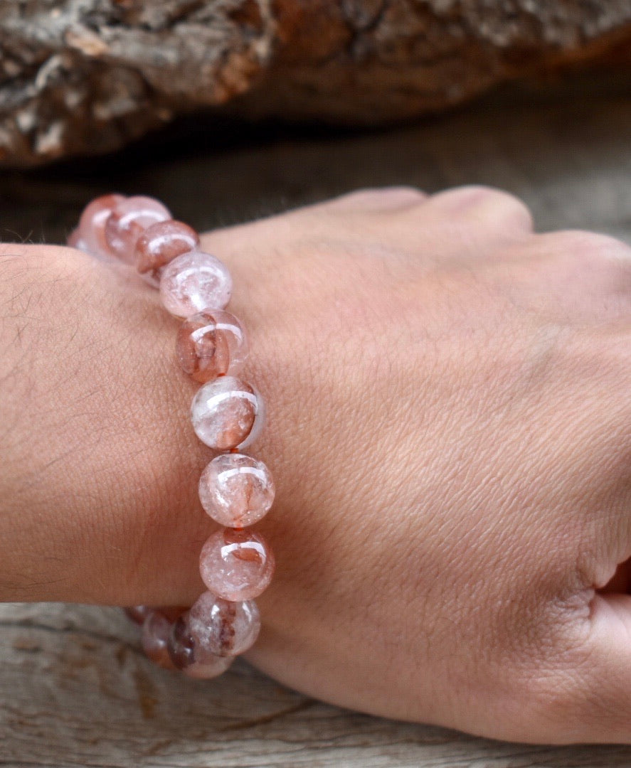 Unisex Fire Quartz Bracelet 10mm
