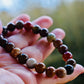 Unisex Multicolour Agate bracelet 8mm