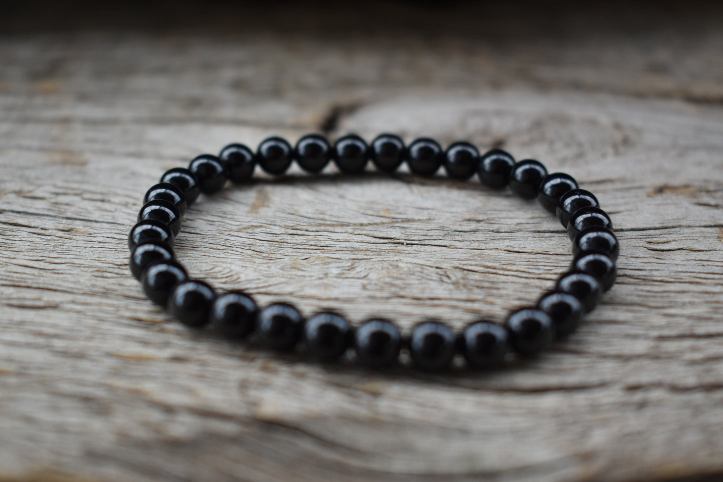 Black Tourmaline Bracelet 6mm
